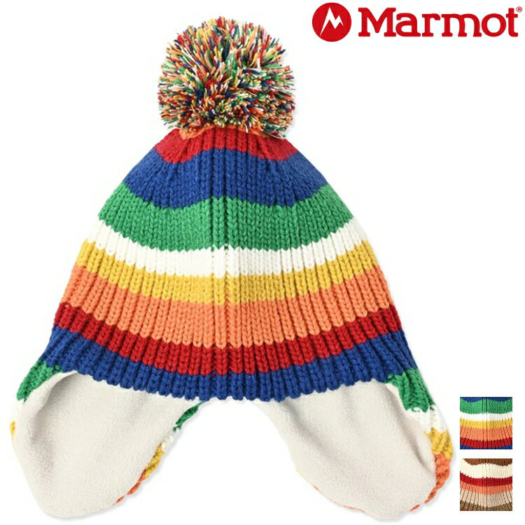 Marmot 土撥鼠 Retro Border 童款 刷毛保暖毛帽 MTFW25KHG228
