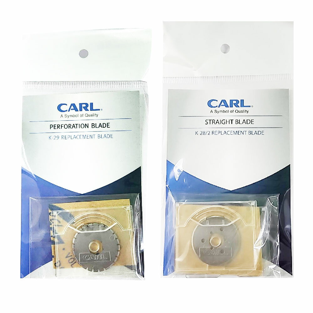 CARL 裁紙機 專用 刀片 實線刀 虛線刀 (適用DC-110、111、112) /盒 K-28(2片入) K-29(單片入)
