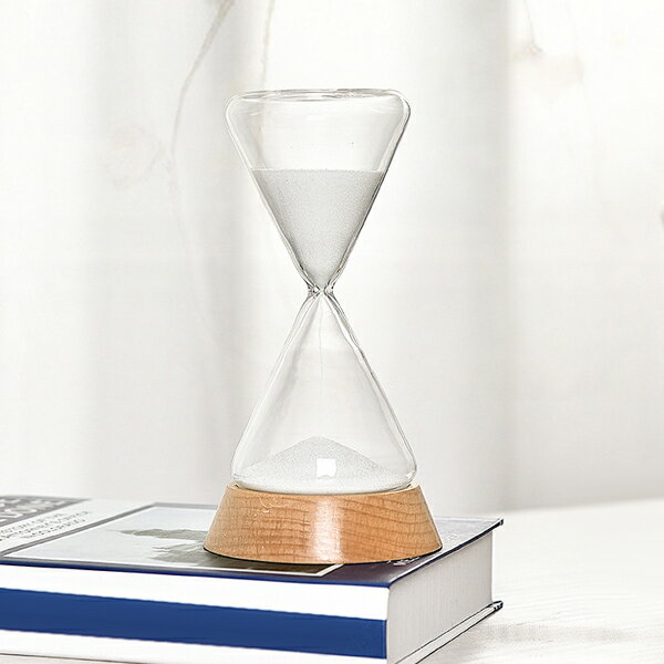 優質玻璃沙漏 15分鐘沙漏 三角沙漏 透明沙漏 交換禮物 居家辦公佈置 贈品禮品