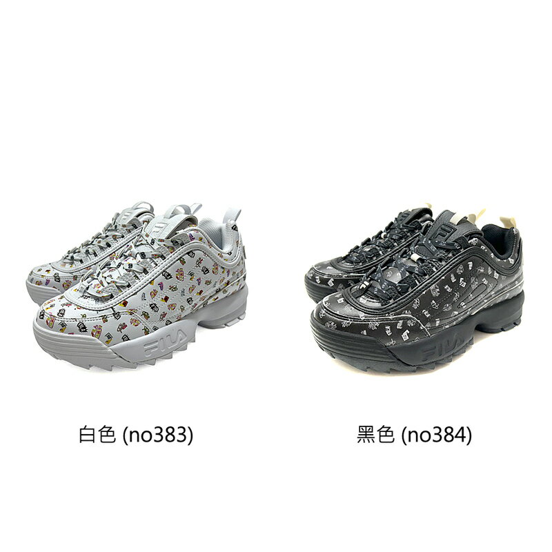 FILA DISRUPTOR MULTI GRAPHIC 復古運動鞋 老爹鞋 女款 4-C639Y