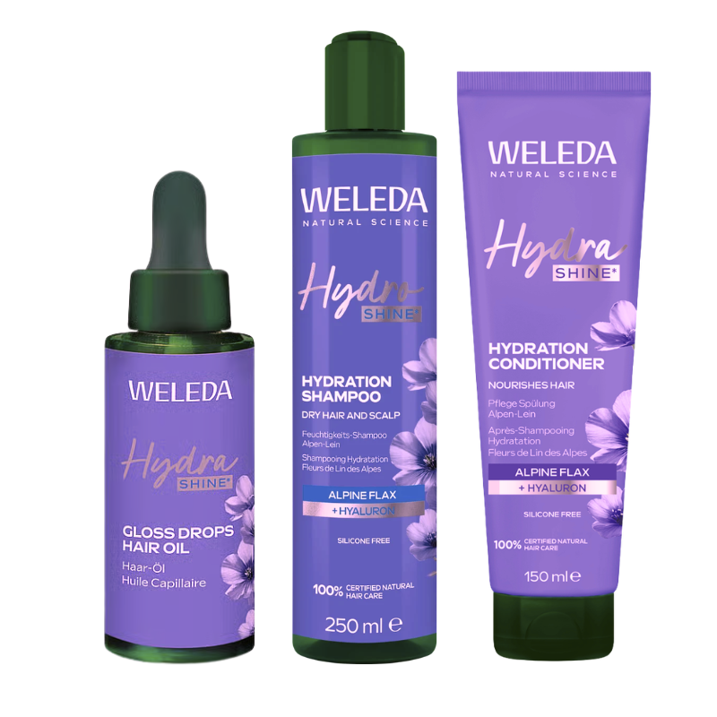 德國 Weleda 薇莉達 亮澤洗護系列 水潤亮澤護髮油/保濕亮澤洗髮精/保濕亮澤潤髮乳 1入  附發票｜換季推薦⚡APP下單最高享19%點數回饋 美的三次方  【心心哈德】