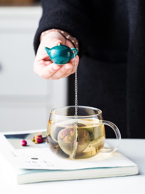泡茶球 304不銹鋼茶漏茶葉過濾器創意泡茶器茶濾泡茶球泡茶神器茶濾器 快速出貨