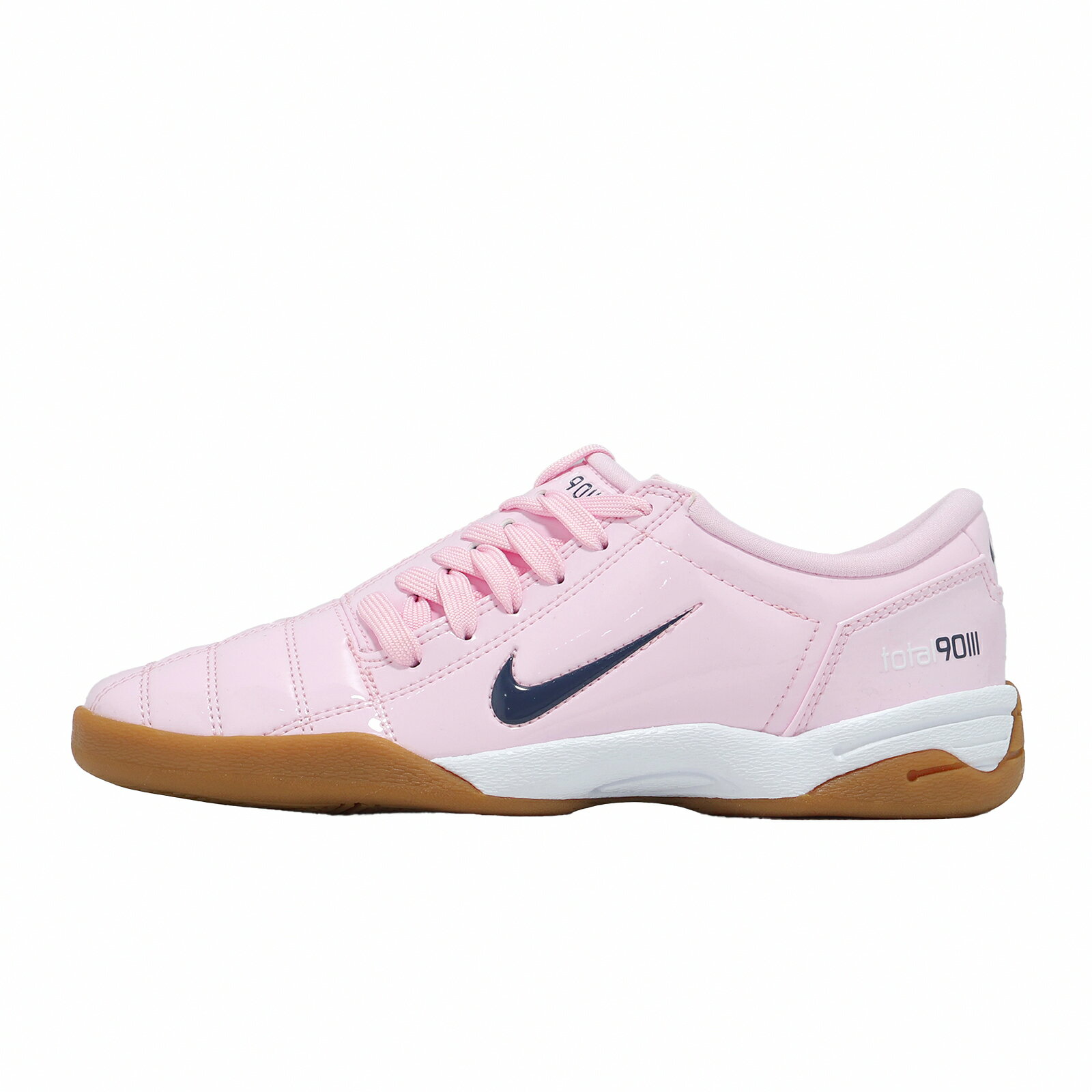 Nike 休閒鞋 Wmns T90 女鞋 粉紅 膠底 復古 皮革 足球鞋 IB5666-602