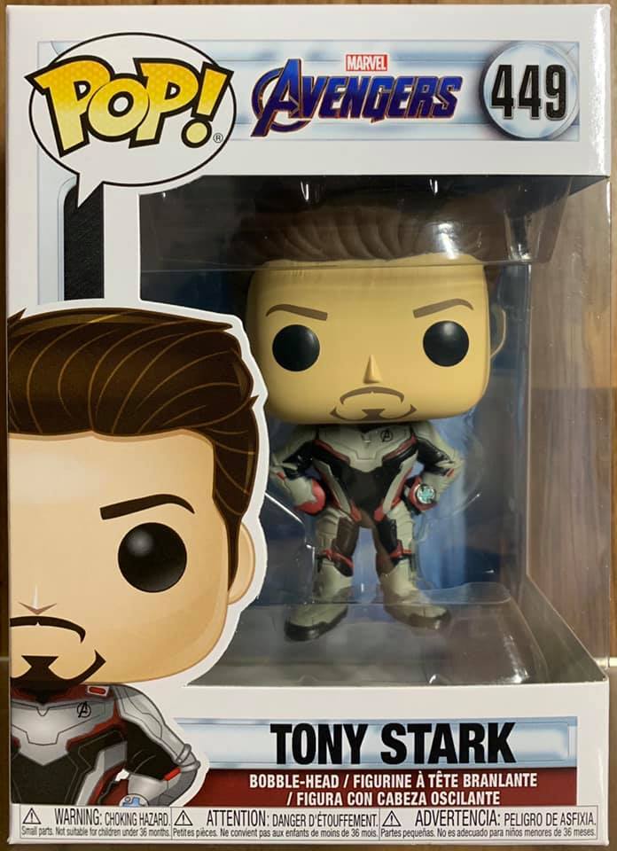 ☆勳寶玩具舖【現貨】Funko PoP 漫威 復仇者聯盟4 終局之戰 # 449 東尼史塔克 Tony Stark