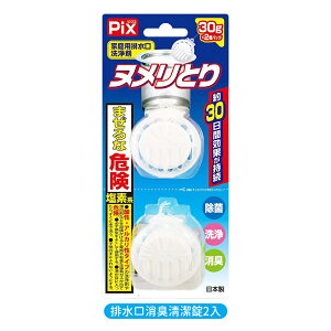 日本 Pix 排水口 消臭清潔錠 30g×2入