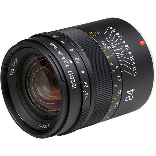 Kipon專賣店: Iberit 24mmf2.4 lens for FUJI X 卡口 富士機身 義文公司貨