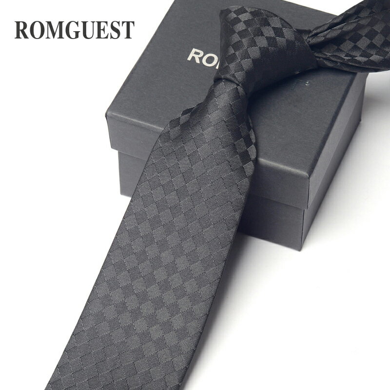 7cm黑色領帶男士正裝商務職業英倫學院風 深藍色拉鏈式免打結禮盒