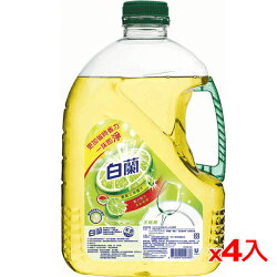 全新白蘭動力配方洗碗精(檸檬)2.8kg*4(箱)【愛買】