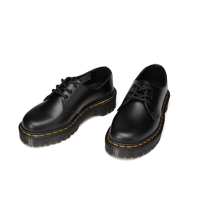 {保固一年 可打統編}Dr.Martens單鞋1461Bex三孔劉雯同款春秋系帶男女短靴馬汀博士 1