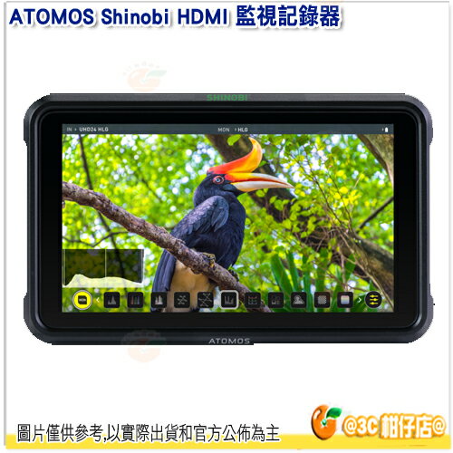 @3C 柑仔店@ 澳洲 ATOMOS Shinobi HDMI 監視記錄器 5.2吋 4K 監視螢幕 正成公司貨