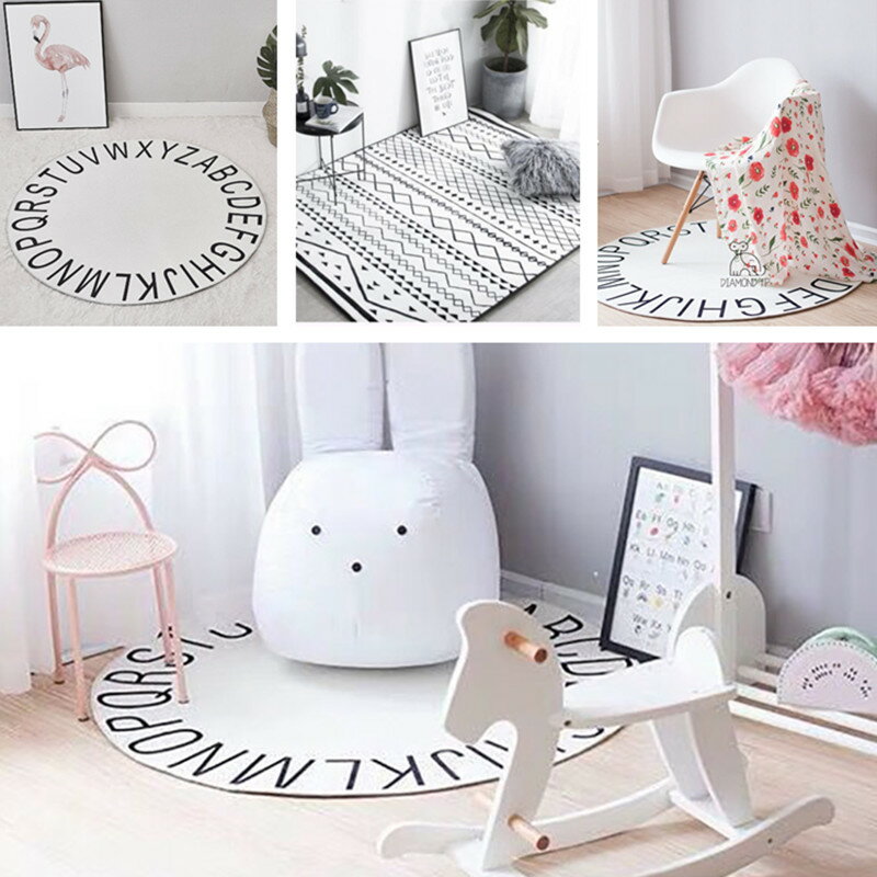 北歐風影樓兒童攝影道具創意充氣兔子沙發實景裝飾擺件字母地毯子