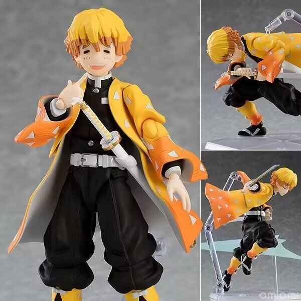 figma 鬼滅之刃 f522-DX 我妻 豪華版 可動 動漫手辦模型