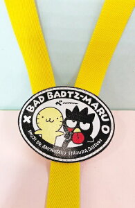 【震撼精品百貨】Bad Badtz-maru 酷企鵝 酷企鵝吊帶-楕圓黃#13098 震撼日式精品百貨