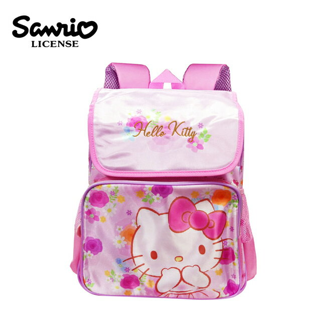 【正版授權】凱蒂貓 玫瑰花系列 後背包 背包 書包 Hello Kitty 三麗鷗 Sanrio