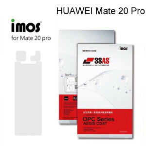【iMos】3SAS系列保護貼 華為 HUAWEI Mate 20 Pro (6.39吋) 超潑水、防污、抗刮