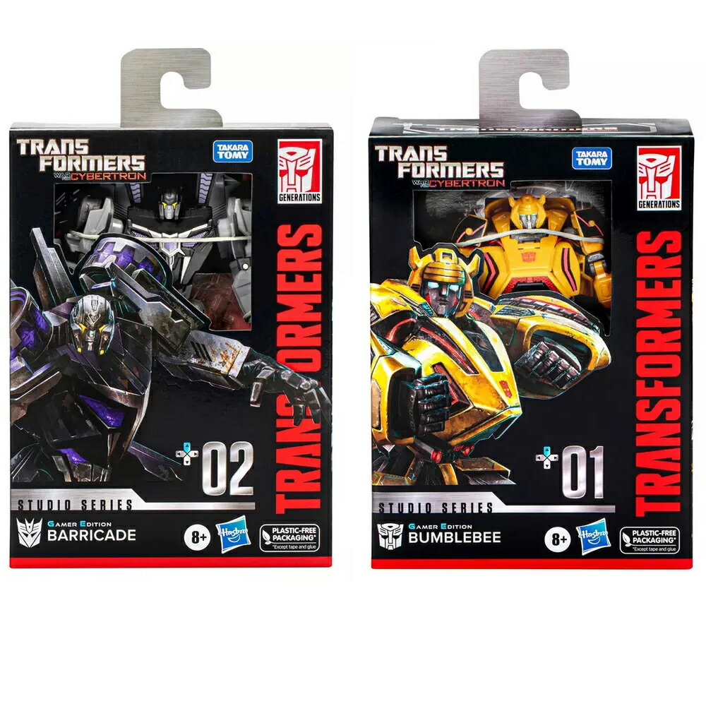 變形金剛人物模型推薦到《TRANSFORMERS 變形金剛》電影工作室 賽博坦之戰 玩家版 D級 大黃蜂 01+ 路障 02+ 東喬精品百貨 E0701就在東喬精品百貨商城推薦變形金剛人物模型