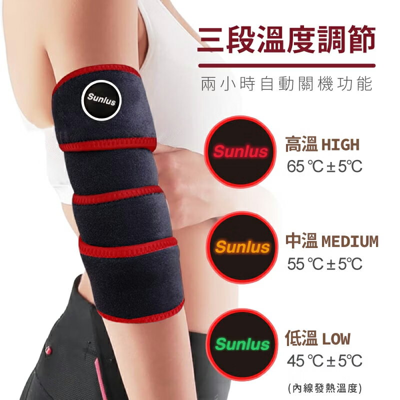 【醫護寶】Sunlus三樂事-行動智能熱敷墊環繞多部位 SP1408 贈行動電源 痠痛 媽媽手 膝蓋 5