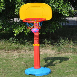 室內兒童籃球架可升降戶外寶寶家用投籃鐵桿籃球框男孩皮球類玩具