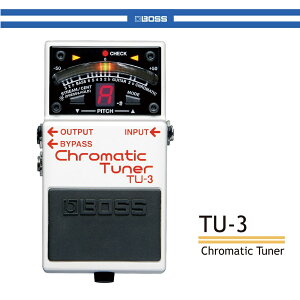 【非凡樂器】BOSS TU-3 半音階調音器/公司貨保固