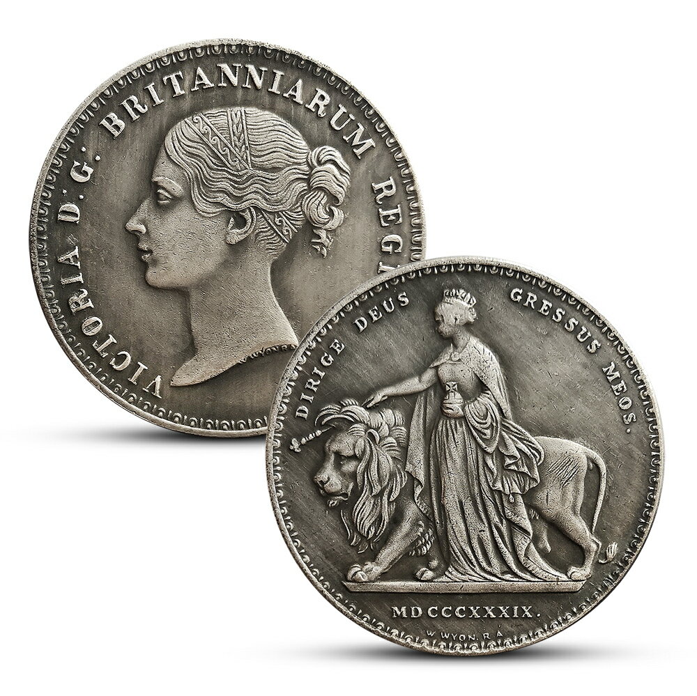 英國維多利亞尤娜與獅子5索維林硬幣1839年五鎊銀幣外國錢幣收藏| 協貿國際日用品生活3館| 樂天市場Rakuten