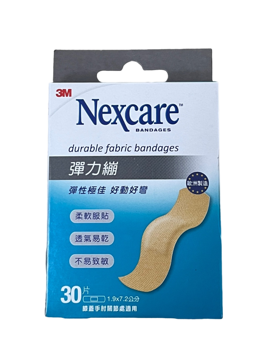 3M Nexcare 彈力繃 (1.9x7.2cm-30片)