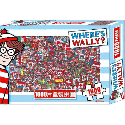 京甫/根華 - 威利在哪裡拼圖 1000片拼圖 WW001 Where's Wally