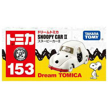 《 TAKARA TOMY 》Dream TOMICA No.153 史奴比小汽車 東喬精品百貨