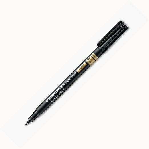 德國施德樓STAEDTLER工業用專用油性筆一盒10支入(黑色中字0.6mm)*MS319F