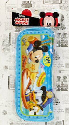 【震撼精品百貨】米奇/米妮 Micky Mouse 迪士尼日本米奇餐具袋-藍*01246 震撼日式精品百貨