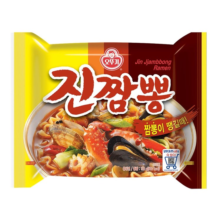 不倒翁 金螃蟹海鮮風味拉麵 130公克 X 10入 1