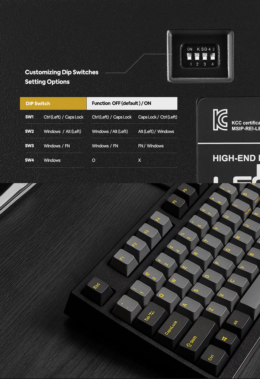 Leopold FC980M BT石墨金無線藍牙機械式鍵盤PBT 正刻英文| 宏華資訊