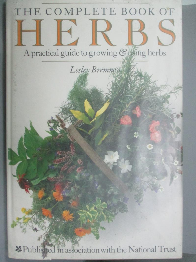 【書寶二手書T1／養生_ZFM】Complete Book of Herbs Hb (The complete book)_Lesley Bremness