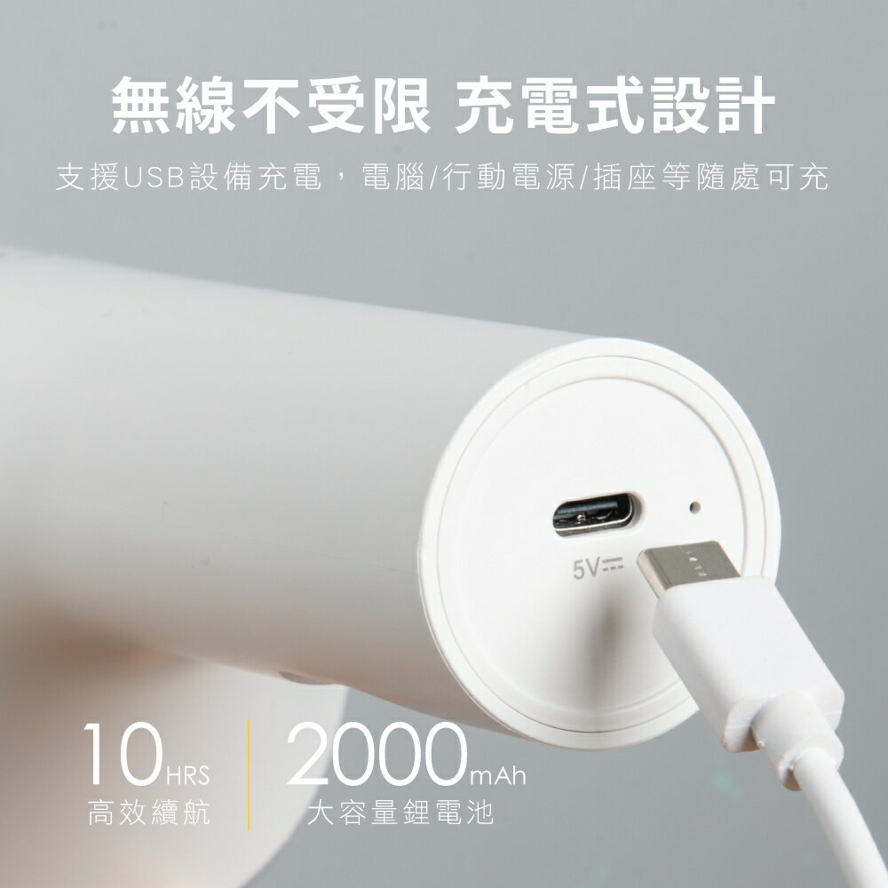 【KINYO】卡卡燈磁吸檯燈-廣角照明組(PLED)  LED 廣角燈 壁燈 夾燈 | 床頭燈  自由變換燈座 7