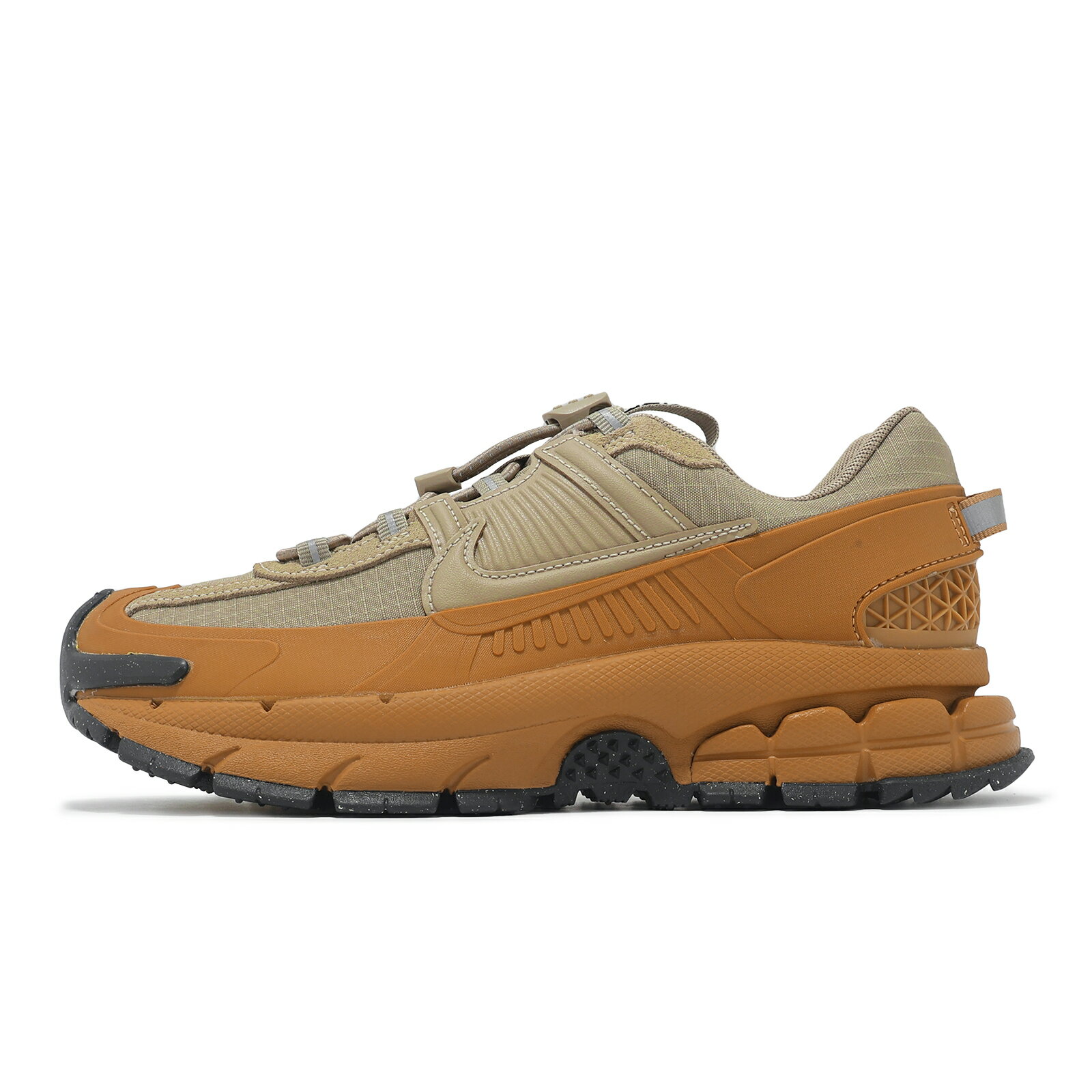 Nike 休閒鞋 Wmns Zoom Vomero Roam 女鞋 棕 橘 防水鞋面 抽繩 運動鞋 HQ2181-200