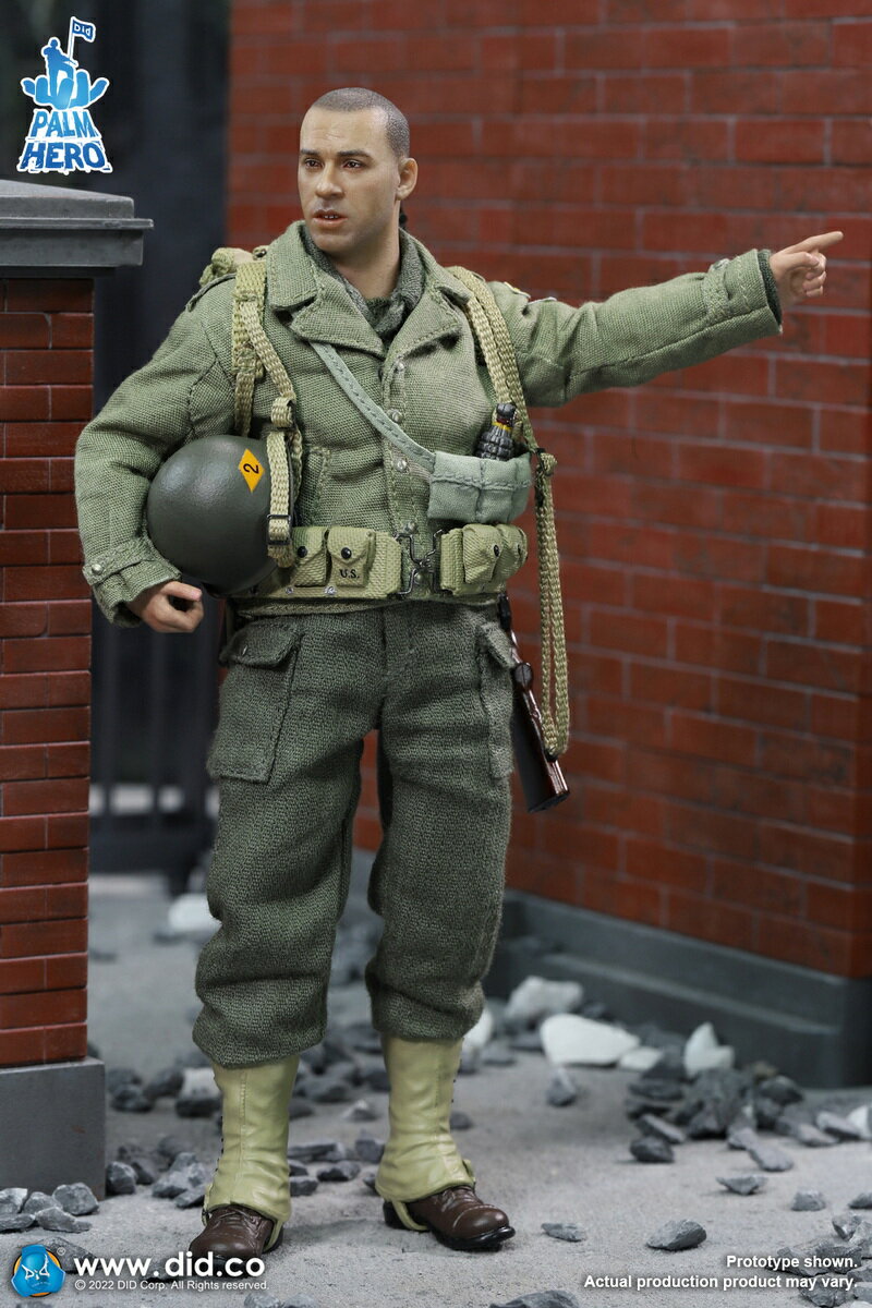 DID XA80011 1/12 二戰美軍游騎兵卡帕佐兵人偶模型手辦接單| 協貿國際 
