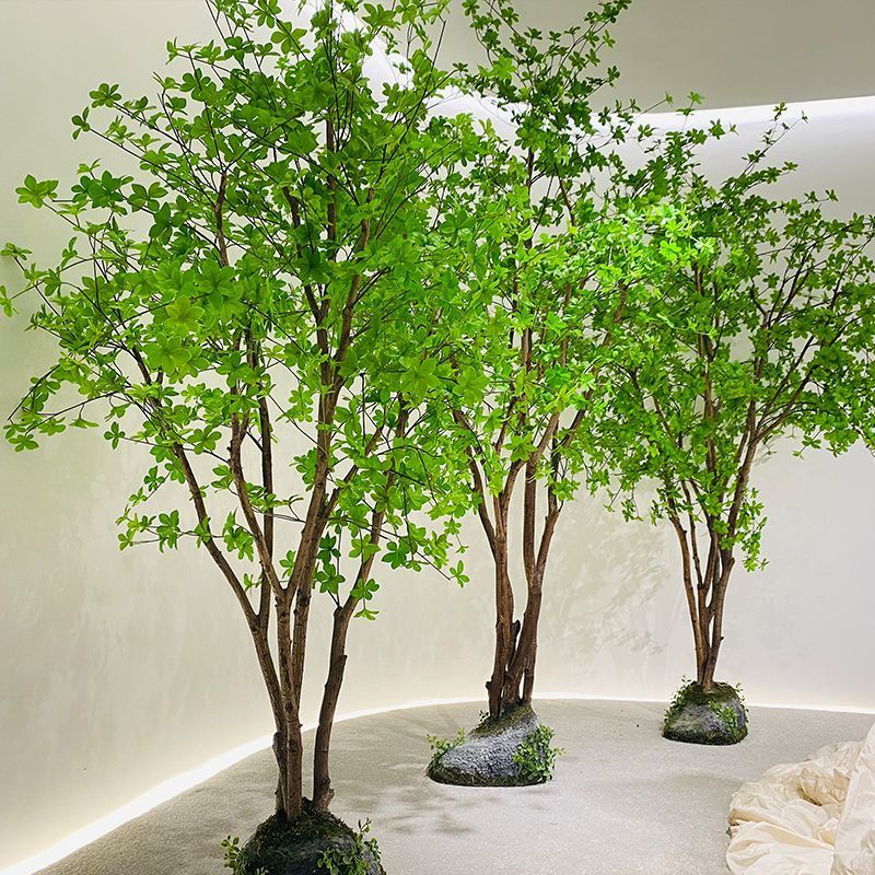 現貨免運！綠植 擺件 裝飾品 植物 盆栽 模擬綠植擺件吊鐘日本假樹馬醉木室內樓梯下客廳櫥窗植物裝飾落地 八折下殺 打骨折 可開發票 加客服賴享受巨額減免金牌保障