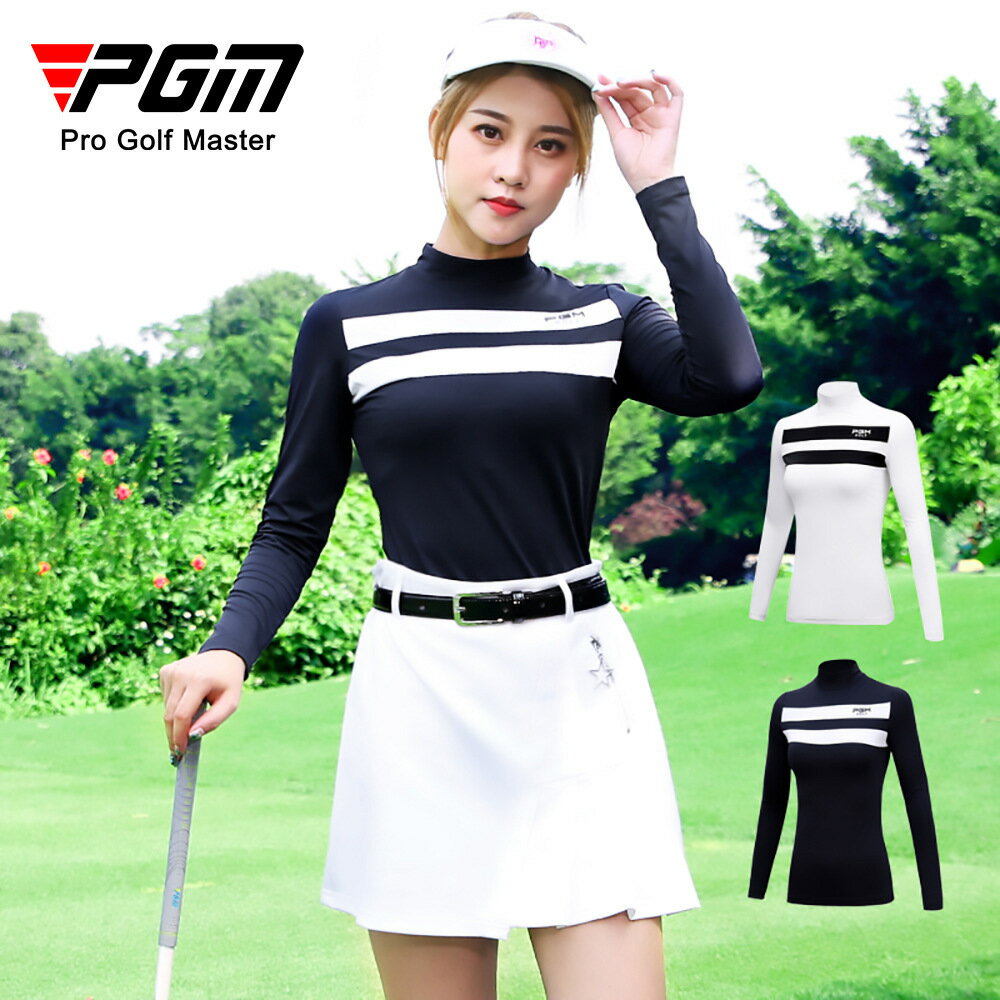 【元素運動】PGM女士高爾夫服裝秋冬打底衫運動衣服套裝長袖上衣女裝
