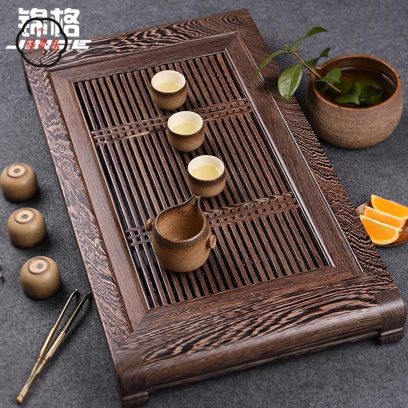 免運 工廠直銷 茶盤 功夫茶具茶盤 託盤 雞翅木茶盤 抽屜儲水式家用實木大號排水茶海功夫茶具 茶臺託盤店長推薦/特惠 工廠現貨出 特價出 全館折扣 售後保障 zm5319