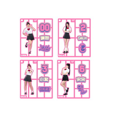 【隨機出貨】RKG辣酷甜女孩模型壓克力