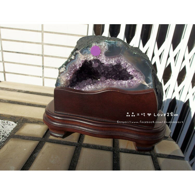 紫晶洞 PQ3383153/紫水晶 /水晶飾品/ [晶晶工坊-love2hm]