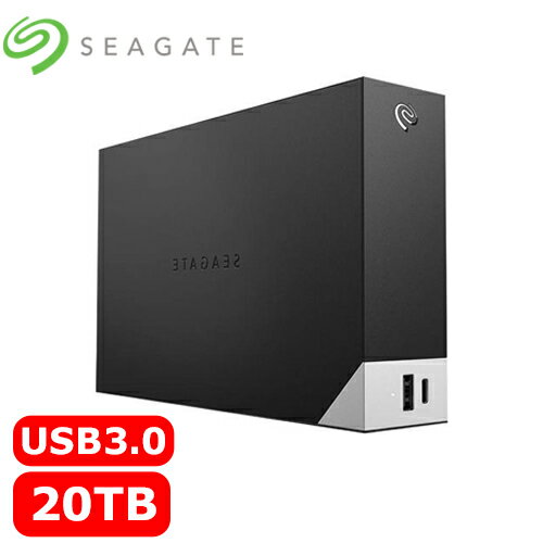 【現折$50 最高回饋3000點】Seagate One Touch Hub 20TB 3.5吋外接硬碟 (STLC20000400)