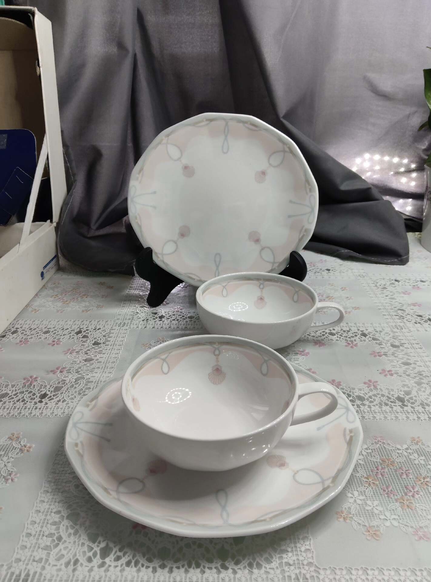 日本迴流 Nikko Elegance聯名 咖啡杯紅茶杯 未使用儲存品 精緻杯碟組 下午茶時光 質感禮物 精選骨瓷 收藏款