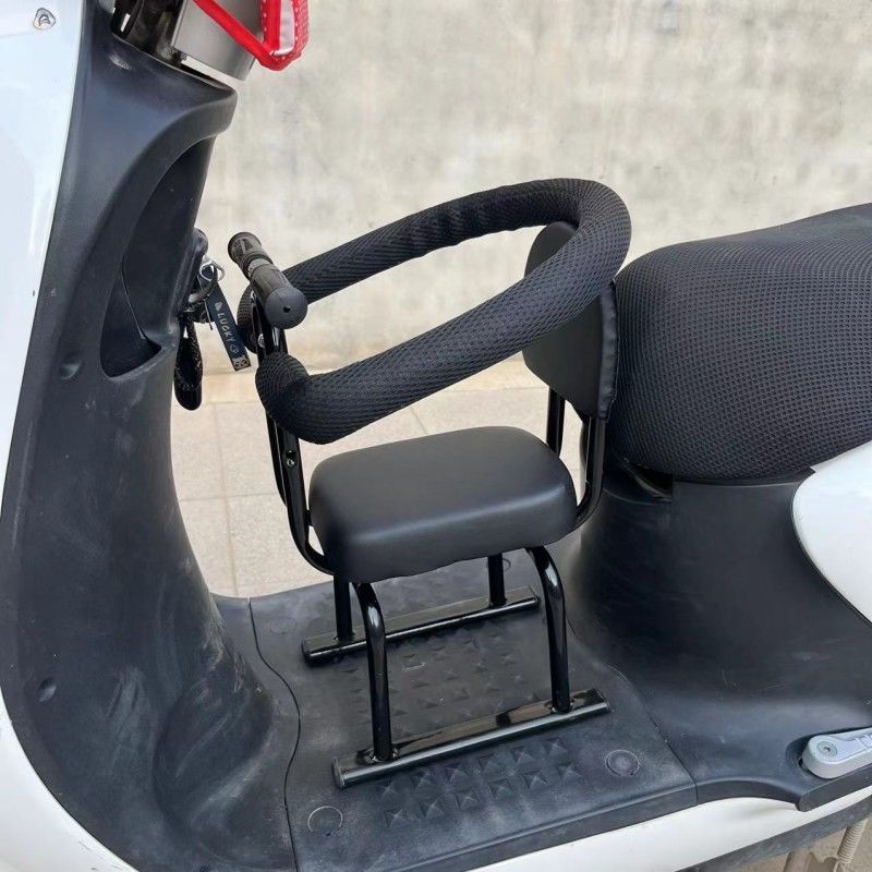 車兒童座椅座椅前置小孩寶寶電瓶車摩托車踏板車兒童嬰兒安全384M