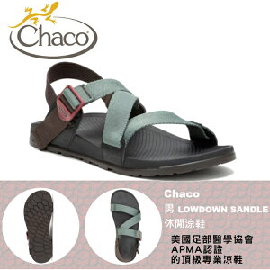 【速捷戶外】美國 Chaco LOWDOWN Sadle 休閒涼鞋 男款CH-LAM01HK46-標準(深邃森林),戶外涼鞋,沙灘鞋,佳扣