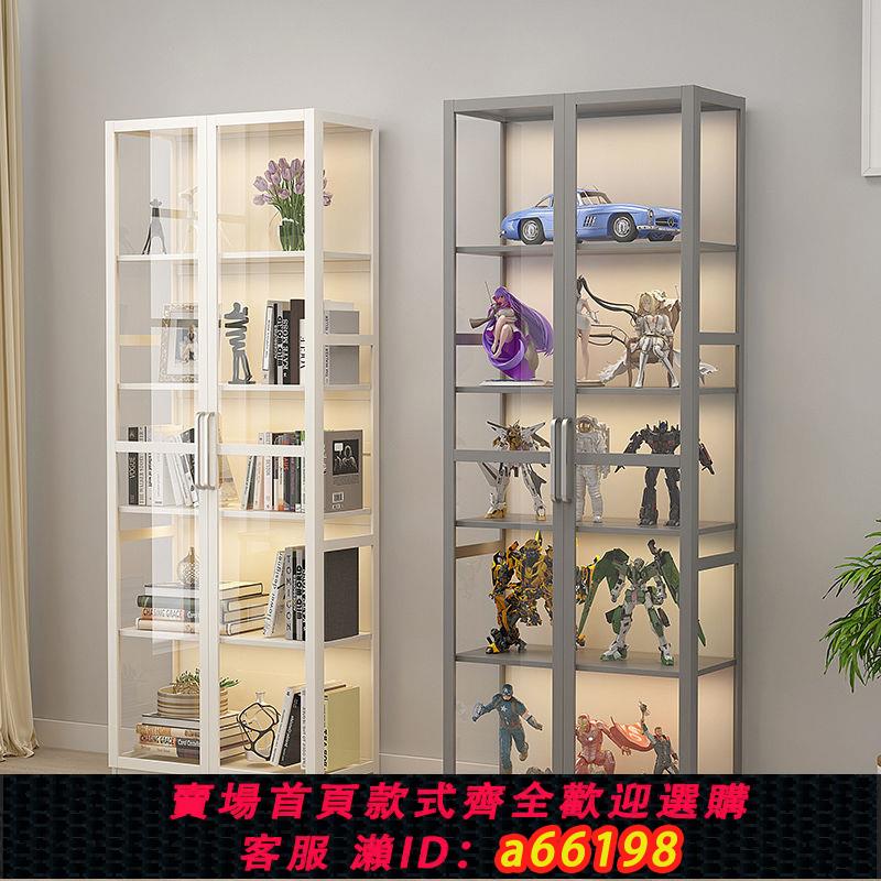 【臺灣公司 可開發票】手辦樂高展示櫃模型玩具收納陳列架仿玻璃亞克力透明家用積木櫃子