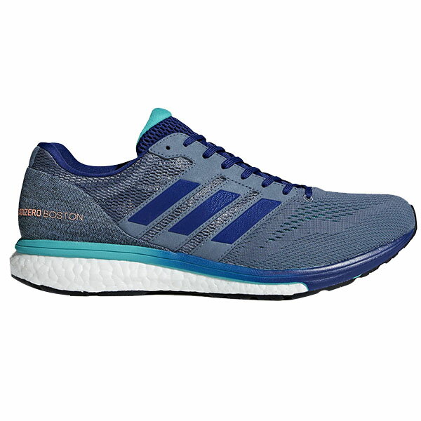 【ADIDAS】adizero Boston 7 m愛迪達 運動鞋 慢跑鞋 藍色 男鞋 -BB6535