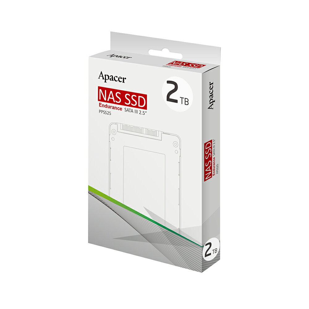 Apacer 宇瞻 PPSS25A SATA III 固態硬碟-2TB PPSS25A-2TB