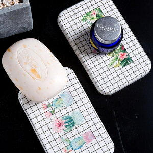 北歐硅藻泥肥皂墊衛生間香皂盒吸水速干瀝水
