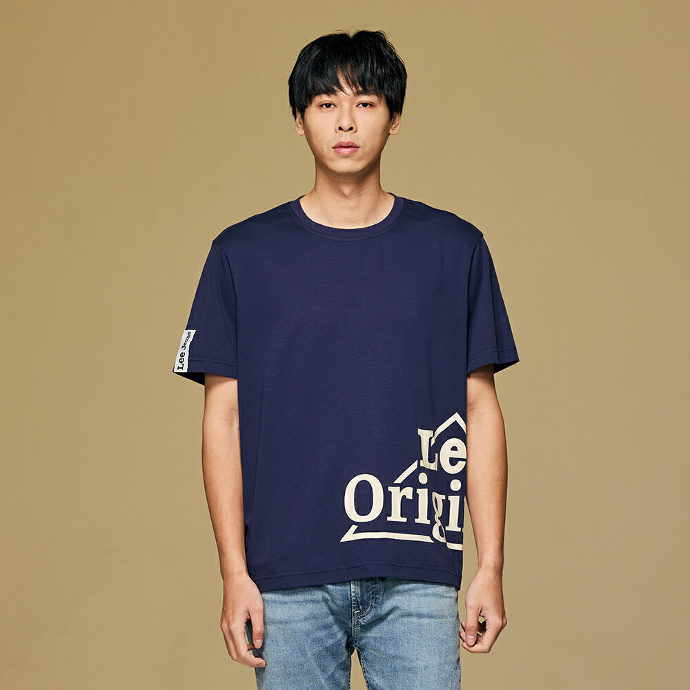 Lee 男款 袖口織標 側邊LEE ORIGINALS 短袖T恤 | Modern