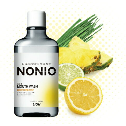日本獅王NONIO終結口氣漱口水浸潤薄荷600ml 1